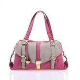 MCD11011-13C - Bolsa de ombro macadamia bicolor